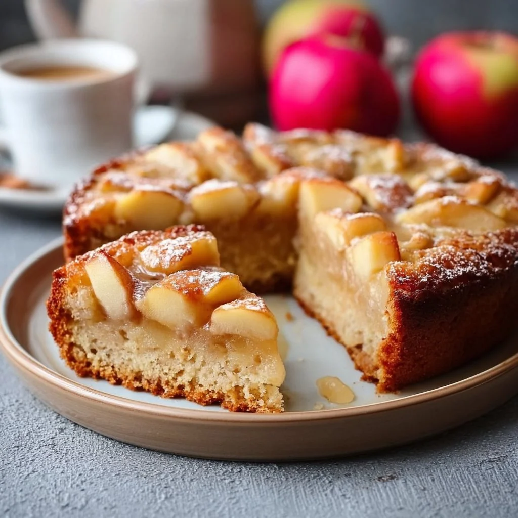 3 Ingredient Apple Cake
