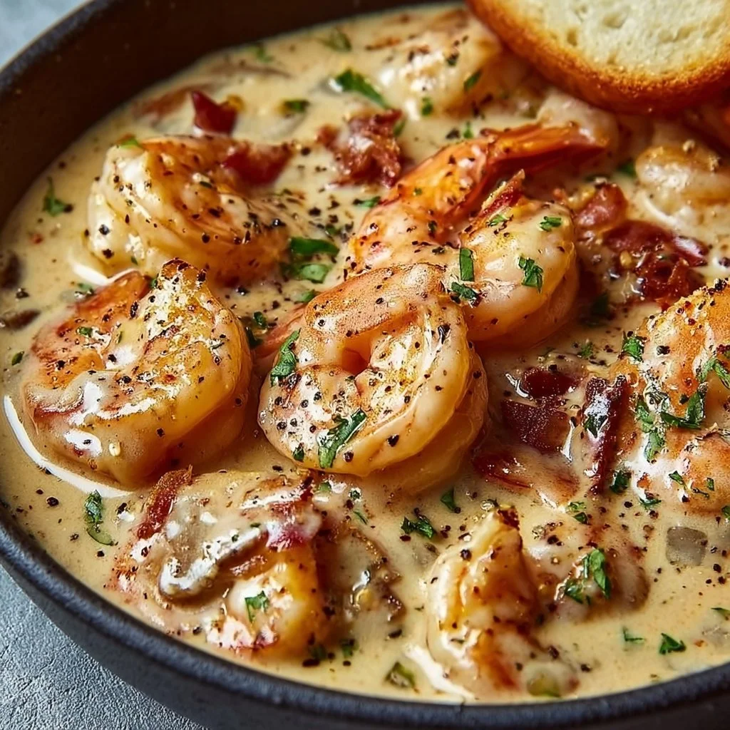 Creamy Shrimp Newburg