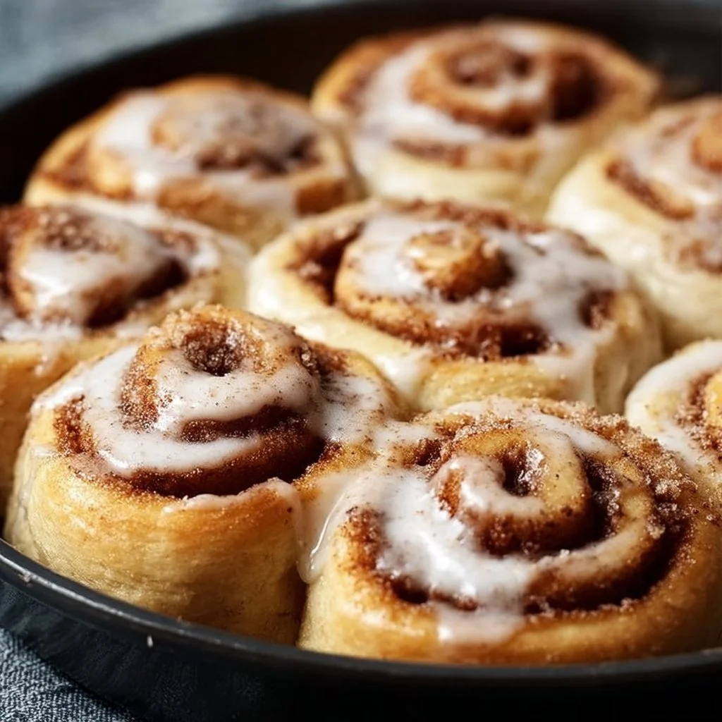 Fat-Free Greek Yogurt Cinnamon Rolls