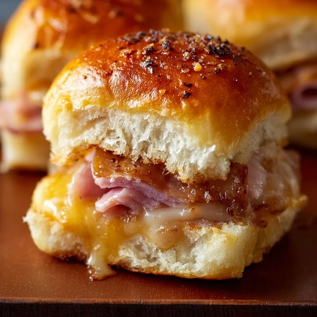 Hawaiian Ham and Cheese Sliders