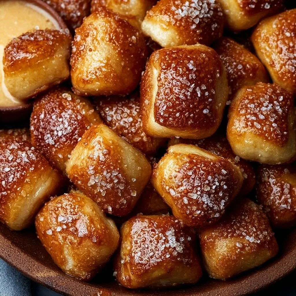 Homemade Soft Pretzel Bites