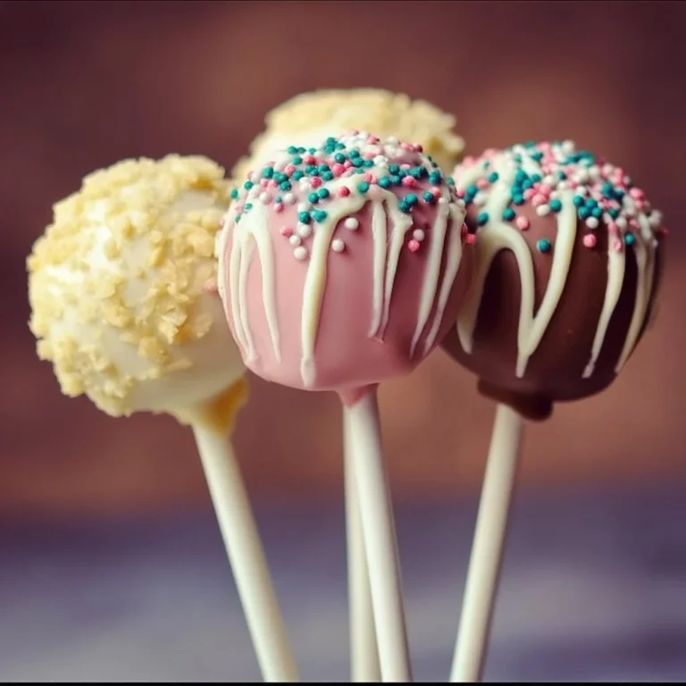 Starbucks Cake Pops decorated in vibrant colors, perfect for a sweet treat.