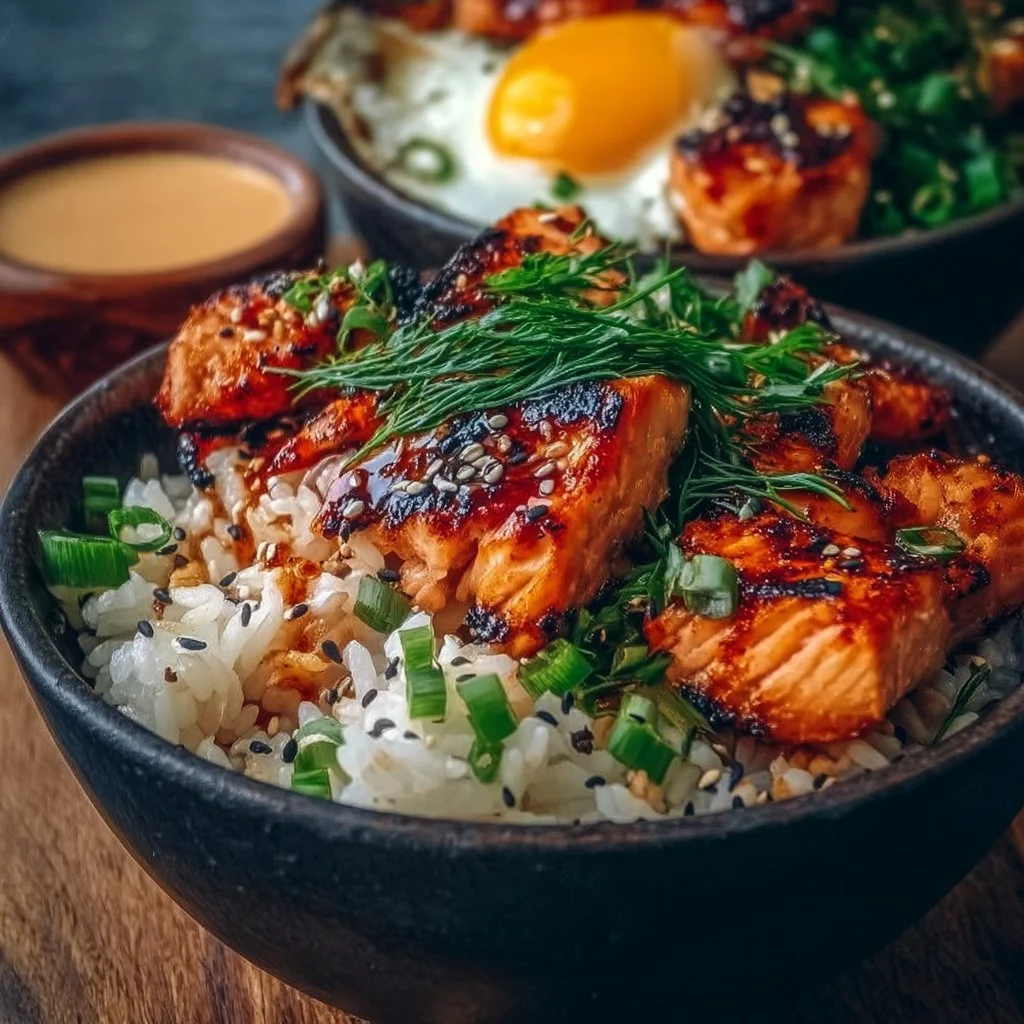 Bang Bang Salmon Bowls
