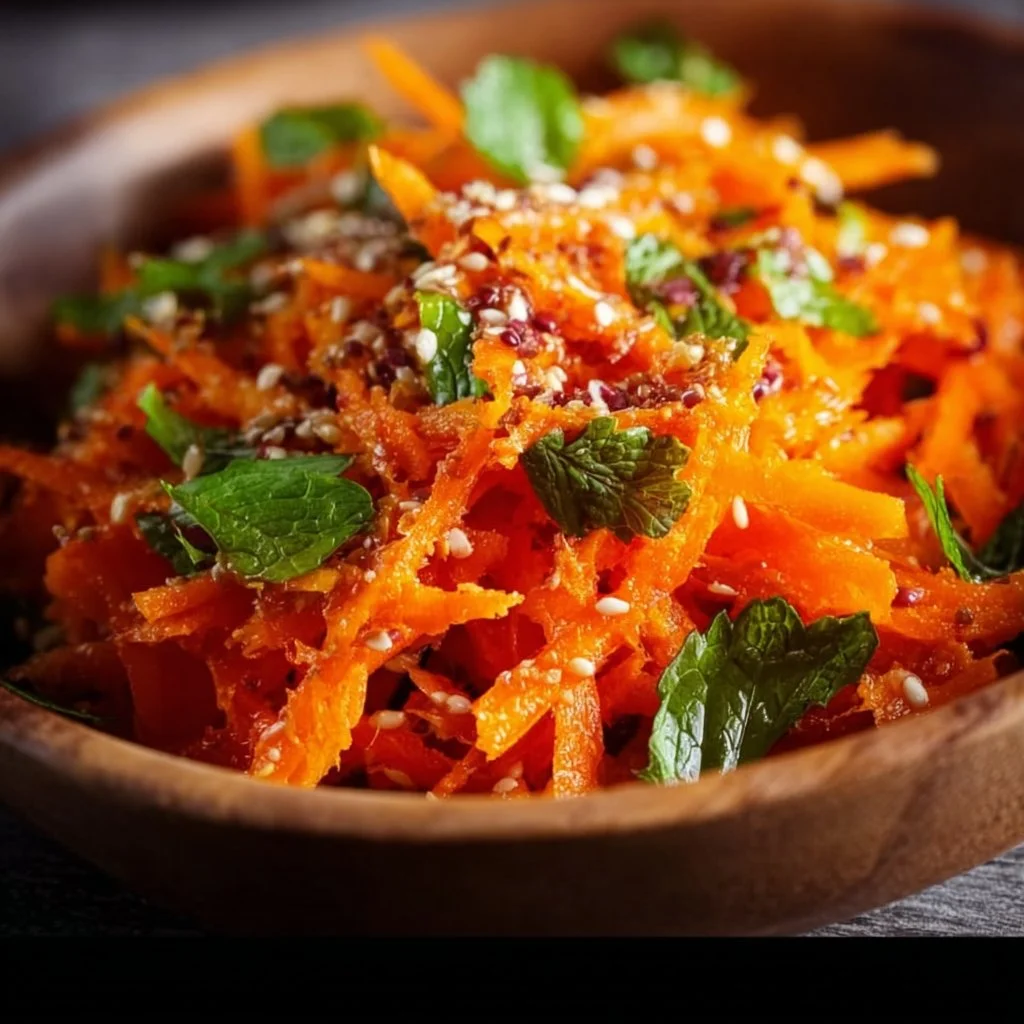 Best-Ever Asian Raw Carrot Salad