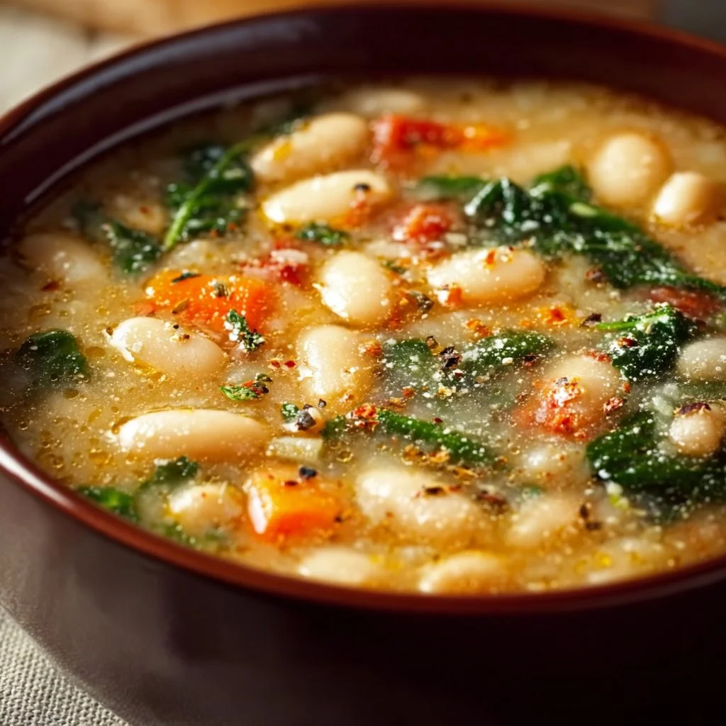 Best Tuscan White Bean Soup