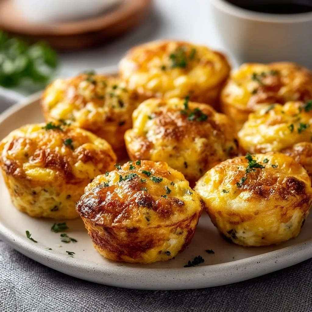 Homemade egg bites recipe inspired by Starbucks, featuring veggies and cheese.