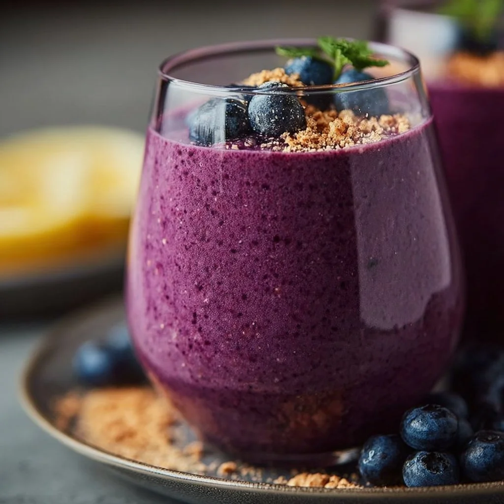 Blueberry Avocado Smoothie