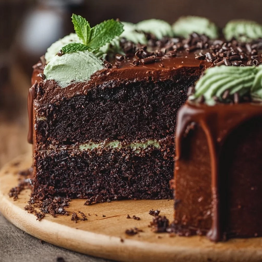 Chocolate Mint Cake