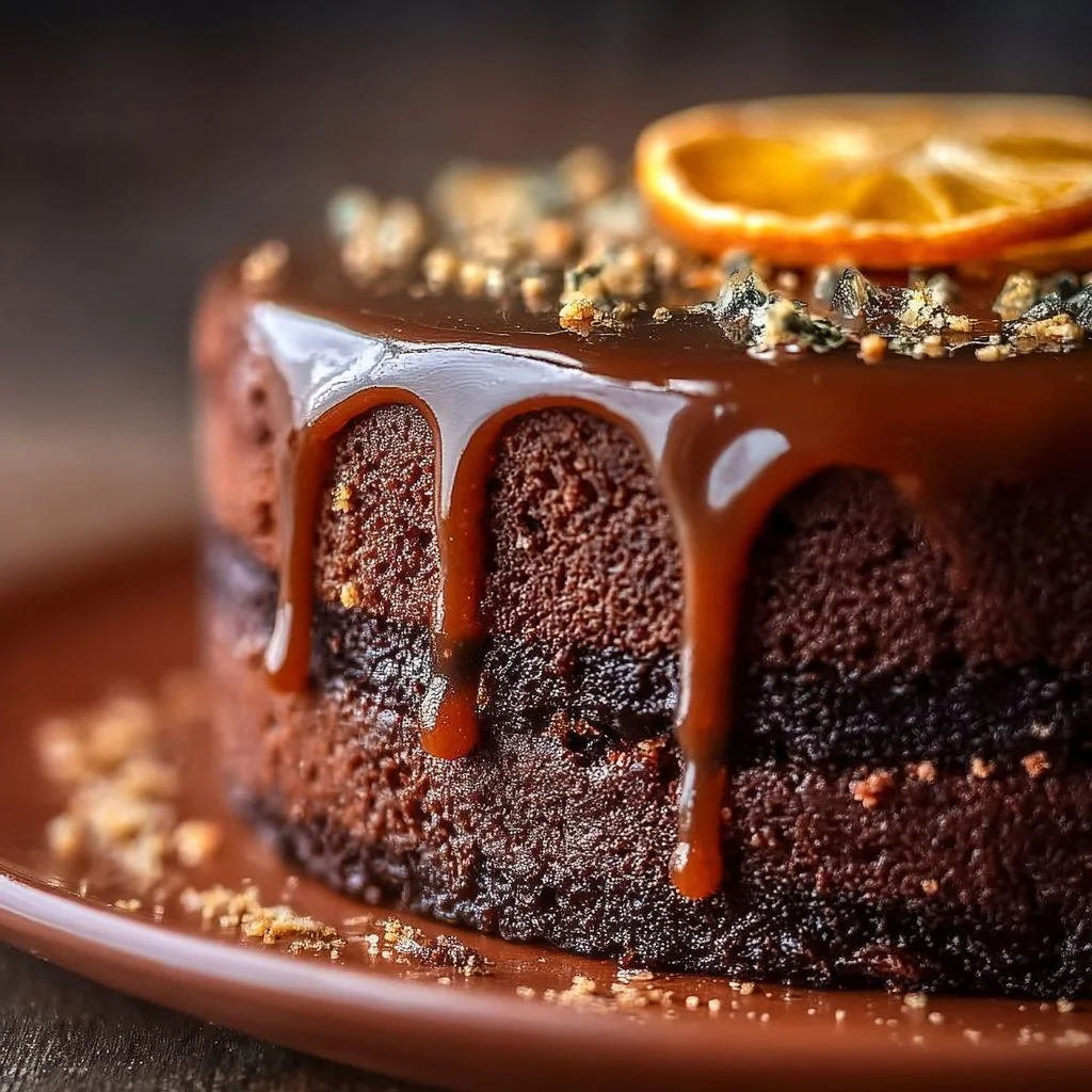 Chocolate-Orange Bliss Cake