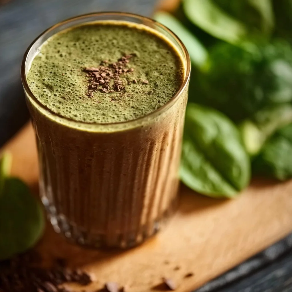 Chocolate Spinach Smoothie