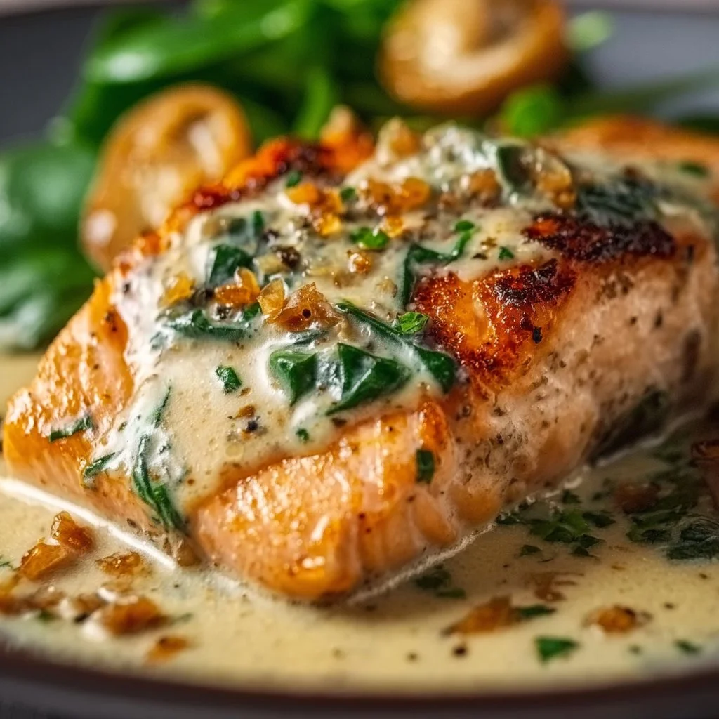 Creamy Garlic Butter Salmon