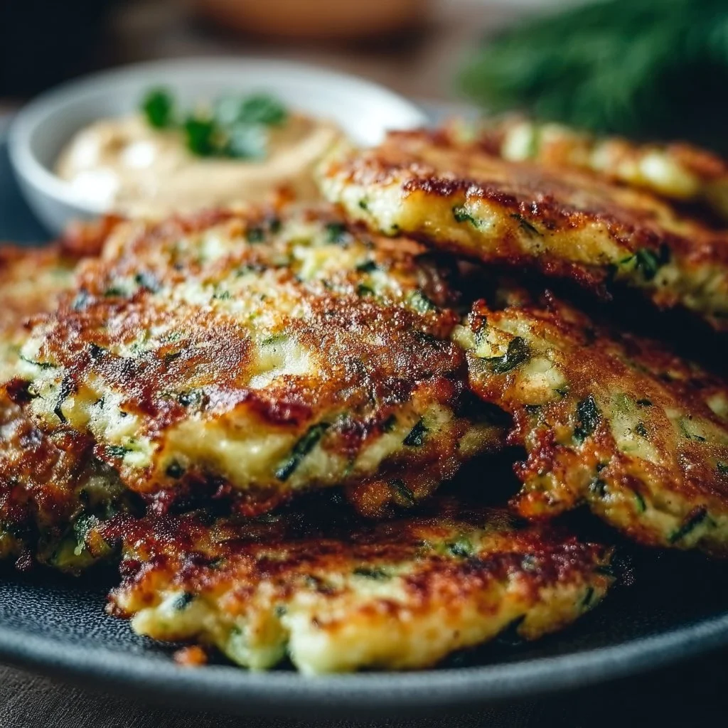 Crispy Zucchini Fritters