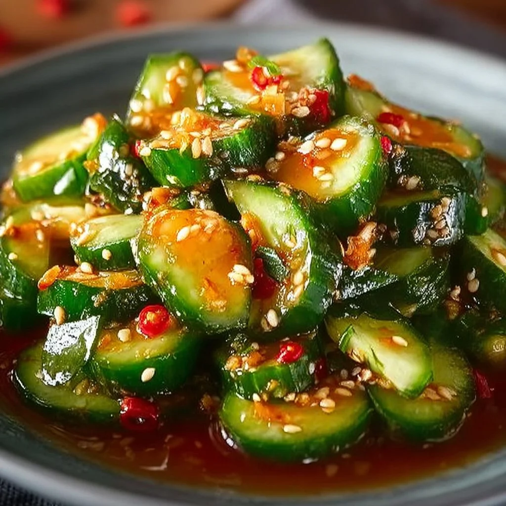 Easy Asian Cucumber Salad