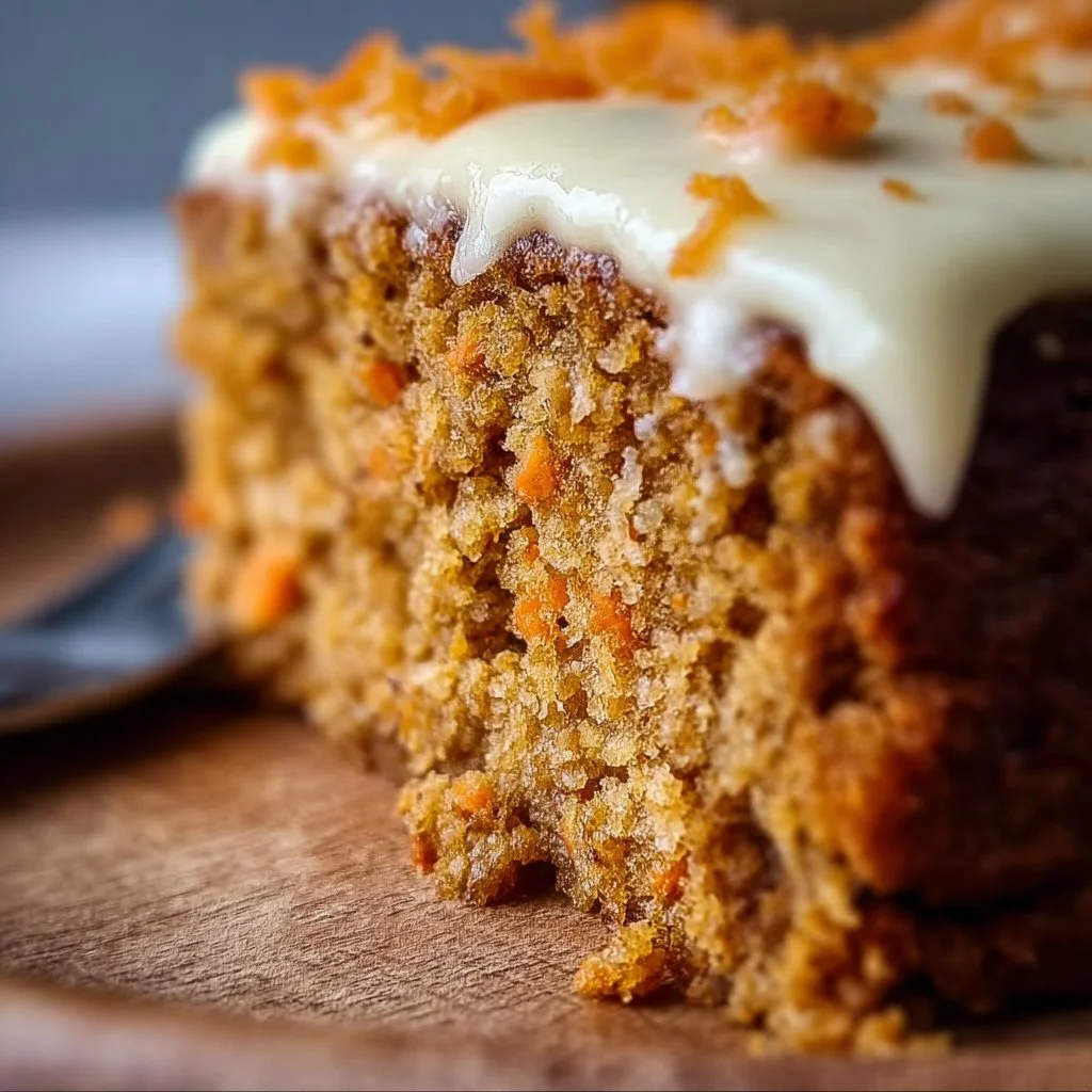 Easy Oatmeal Carrot Cake