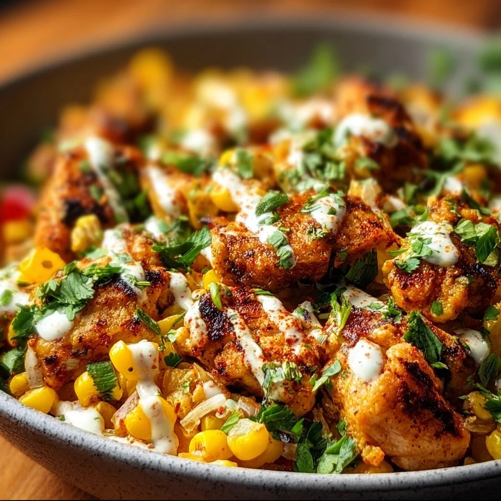 Easy Street Corn Chicken Bowl