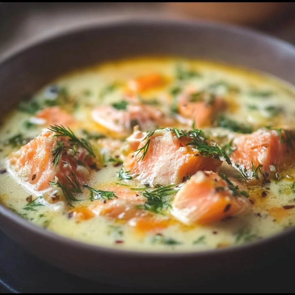 Finnish Salmon Soup (Lohikeitto)