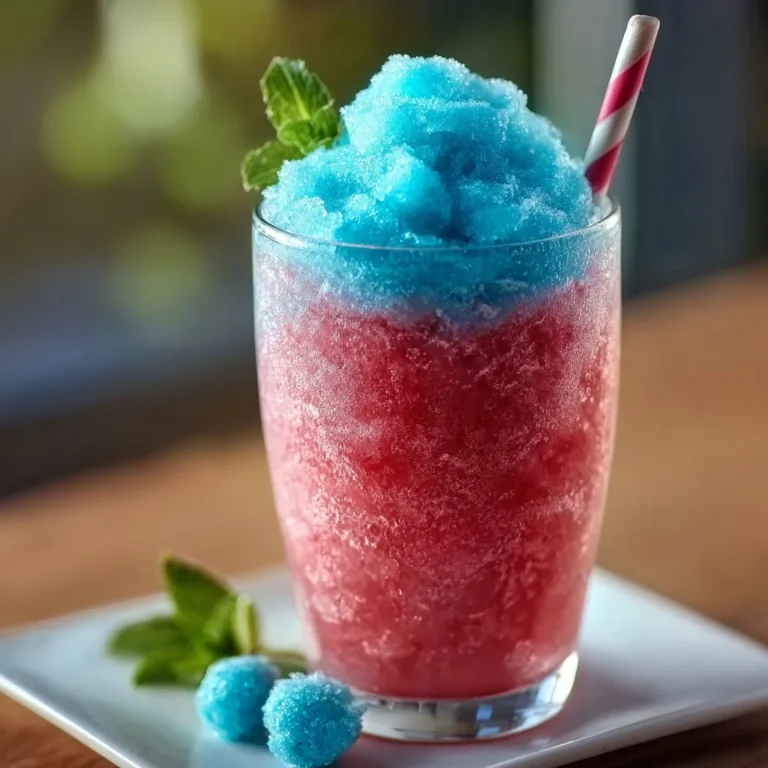 Ninja Slushi blue raspberry slush drink served in a vibrant cup