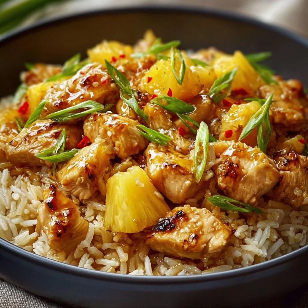 Pineapple Chicken and Rice