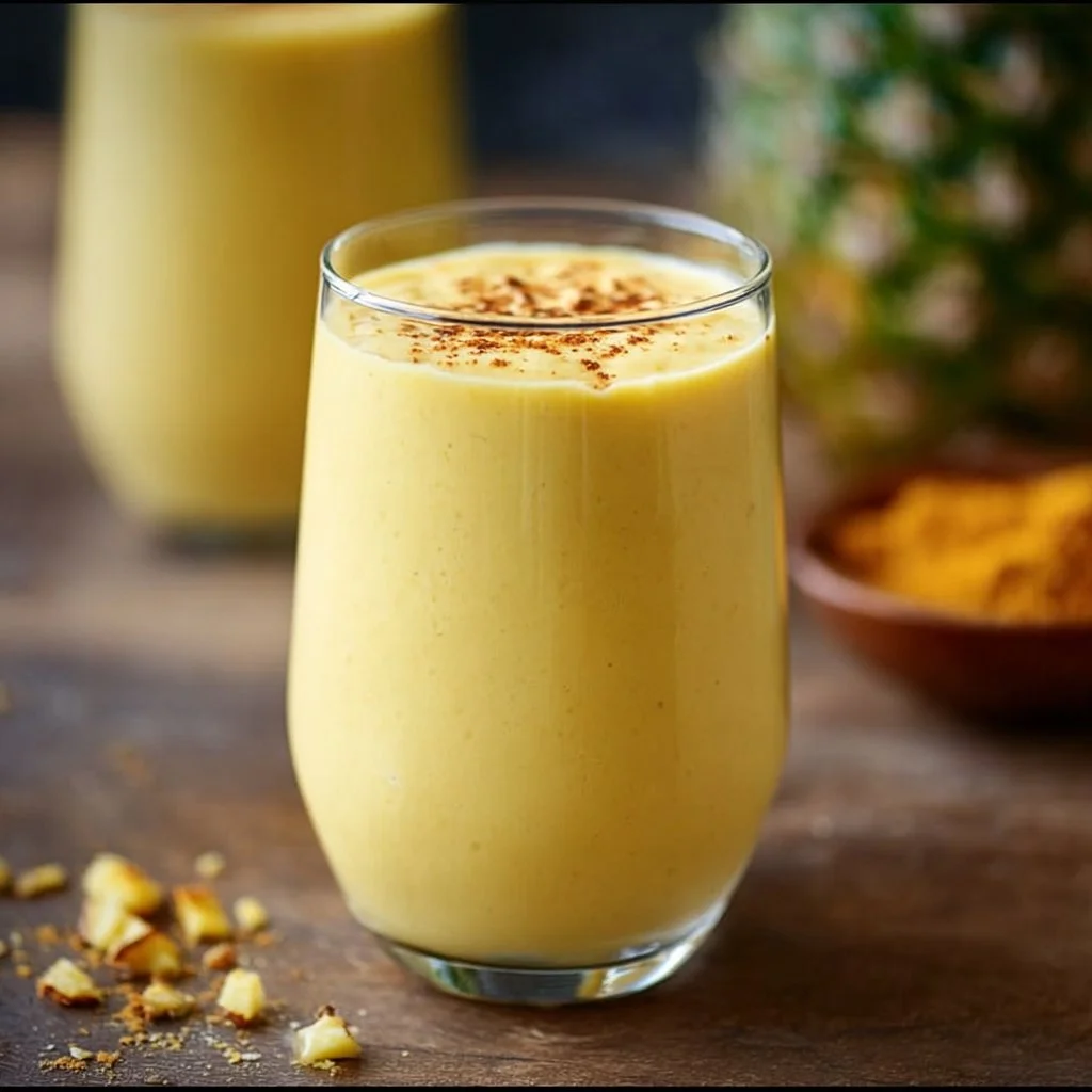 Protein Pineapple Turmeric Smoothie