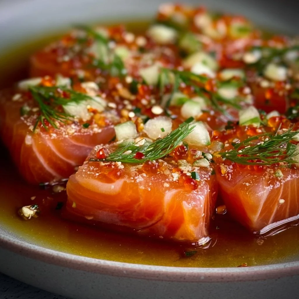 Salmon Crudo