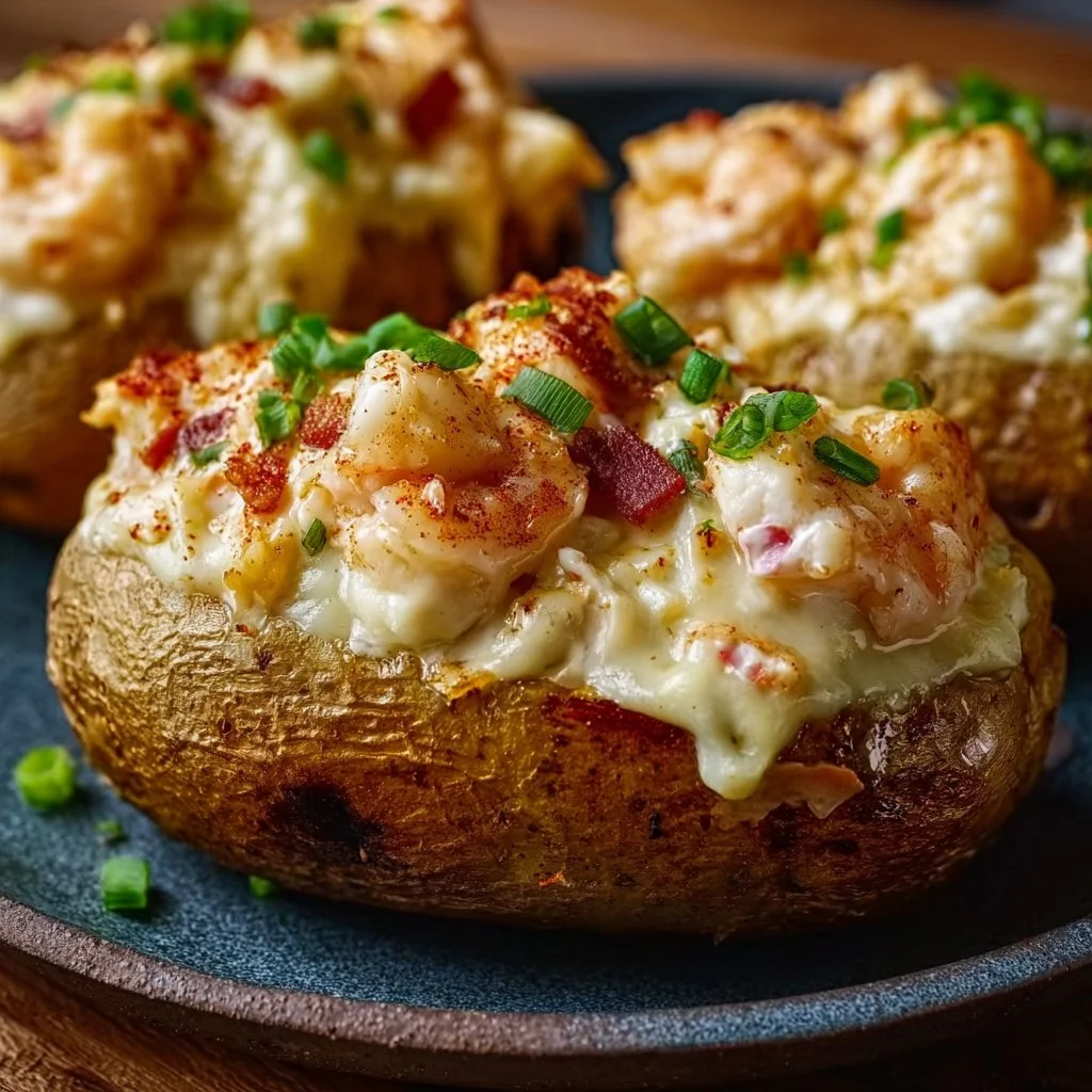 Southern-Style Seafood Stuffed Potatoes