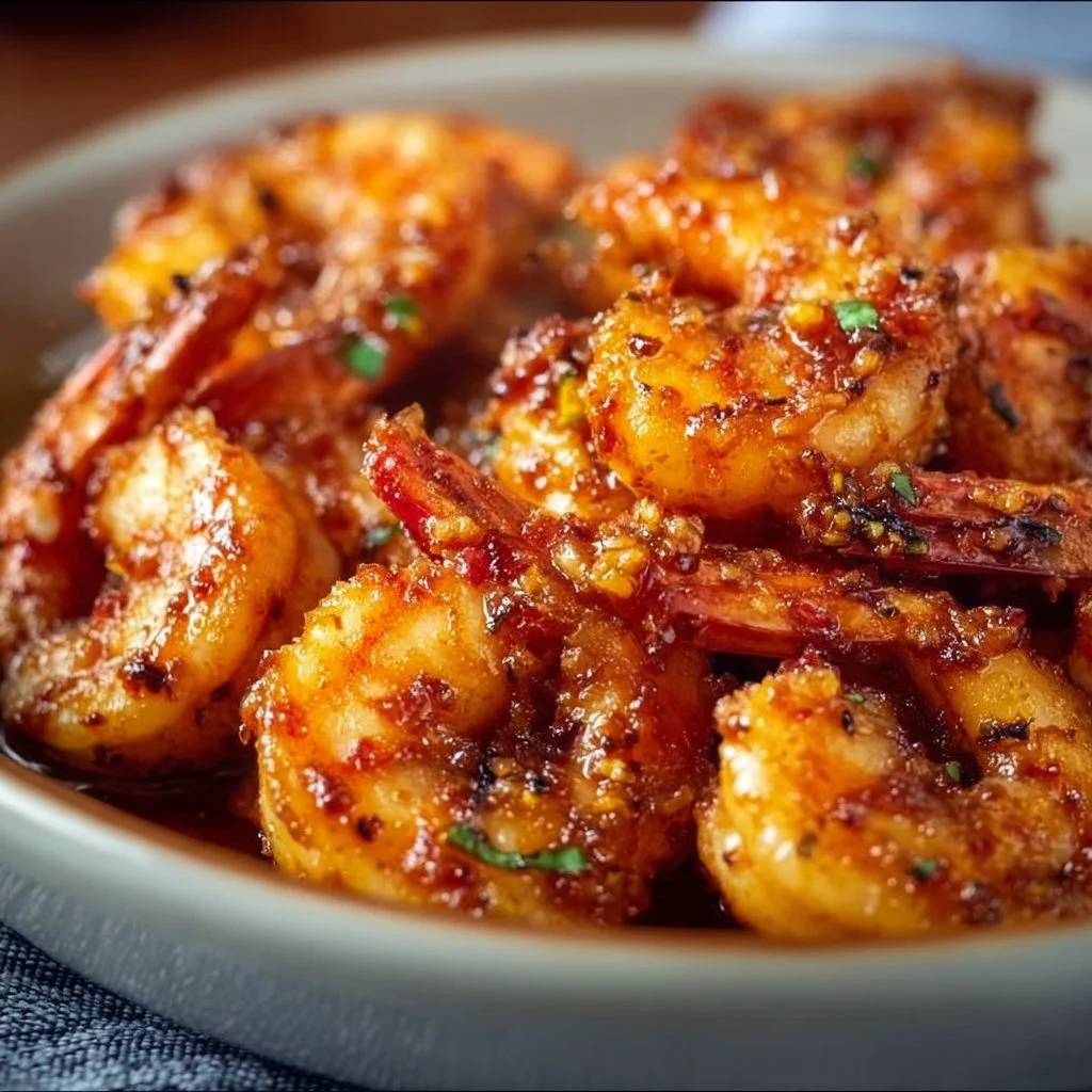 Spicy Garlic Butter Shrimp