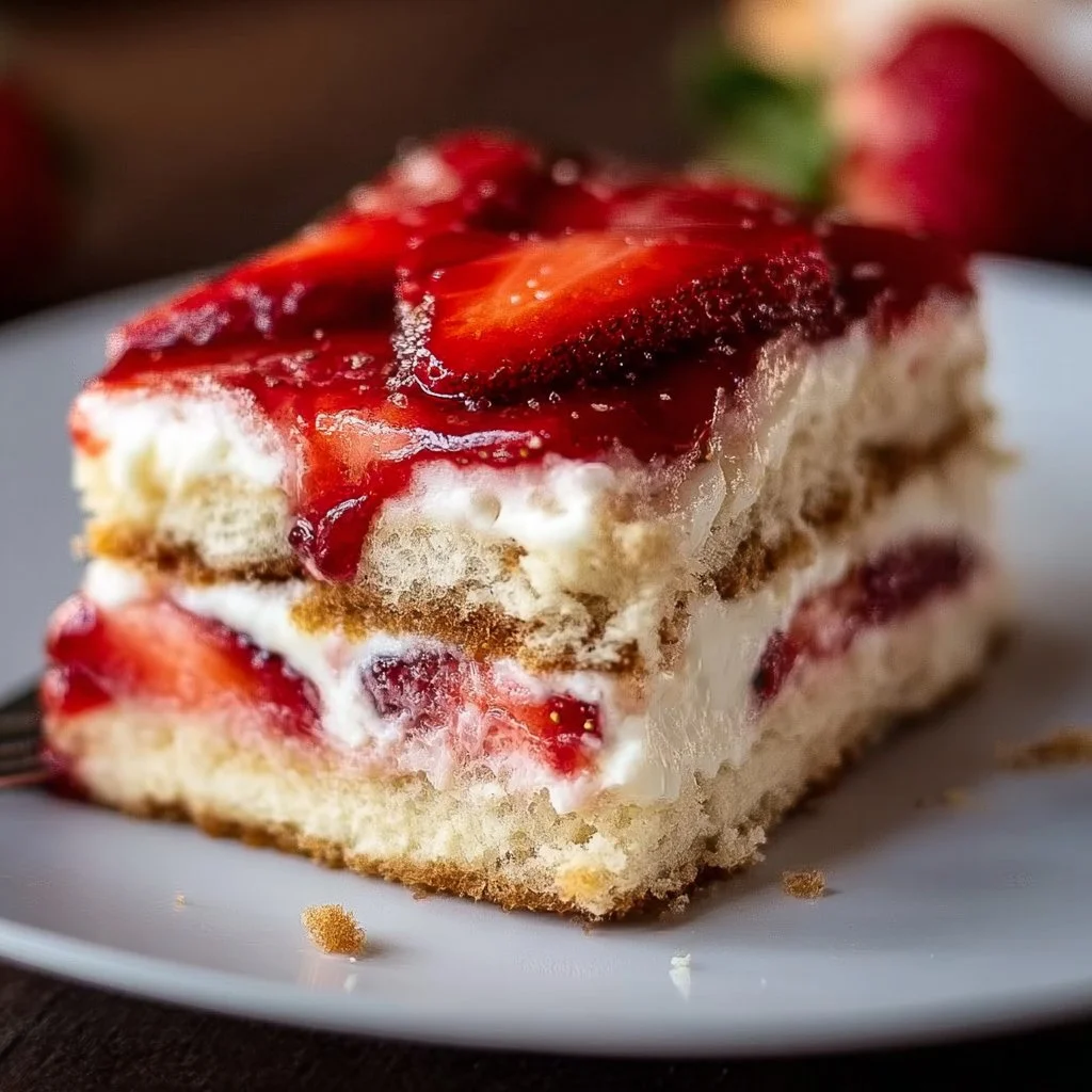 Strawberry Tiramisu