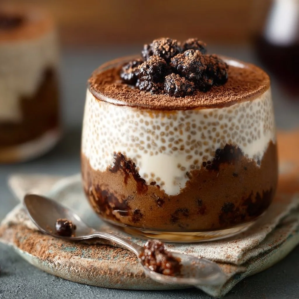 Tiramisu Chia Pudding