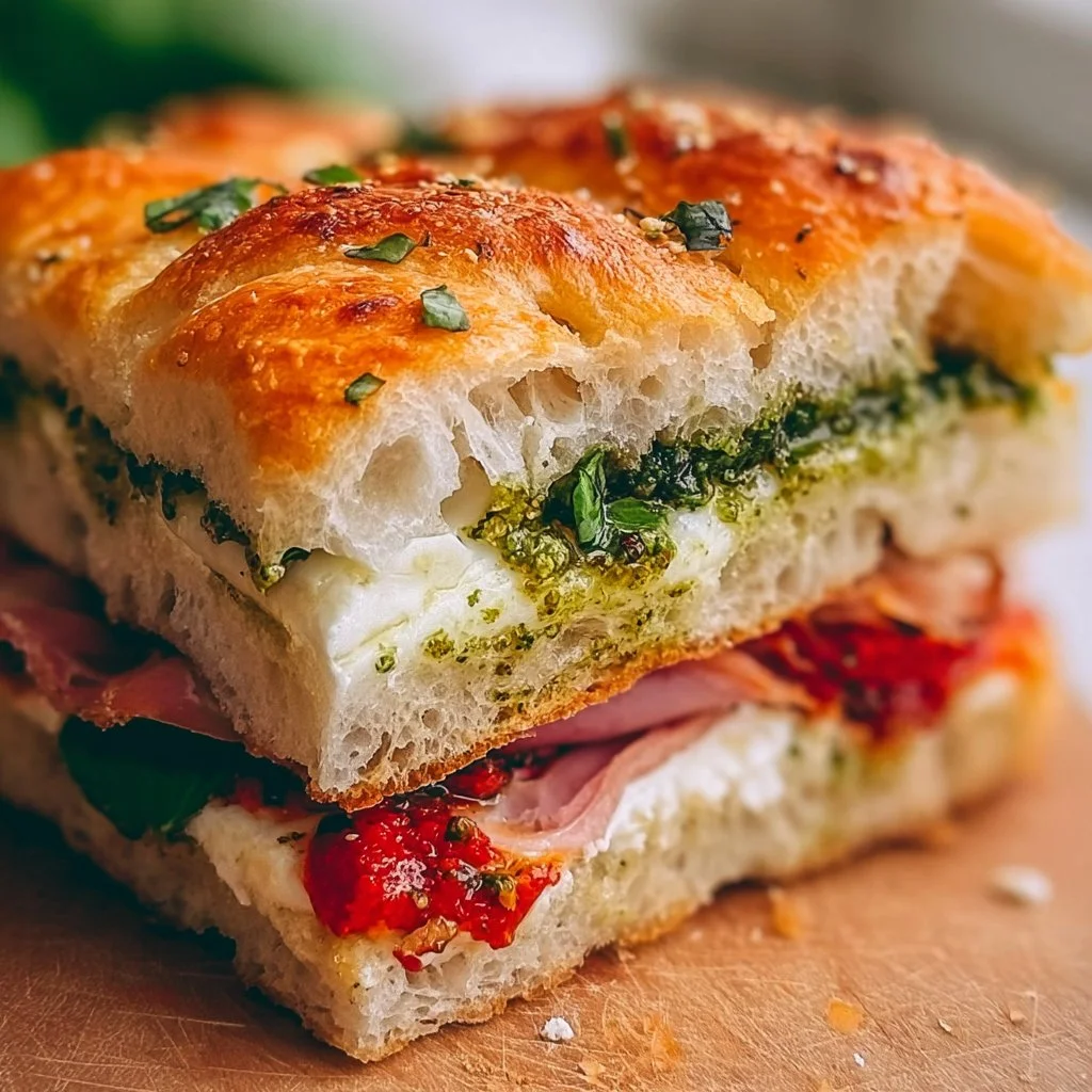 10-Minute Italian Focaccia Sandwich