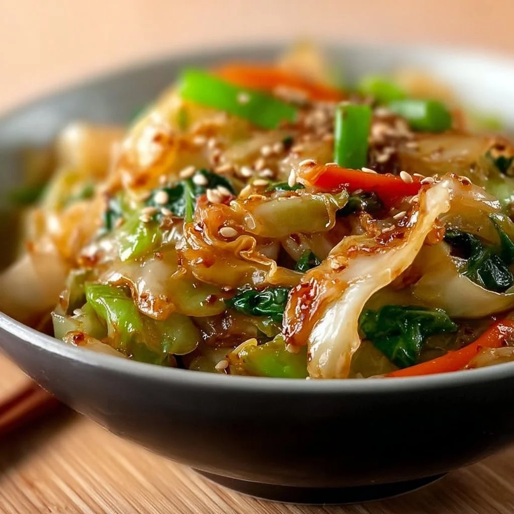 Asian Cabbage Stir Fry