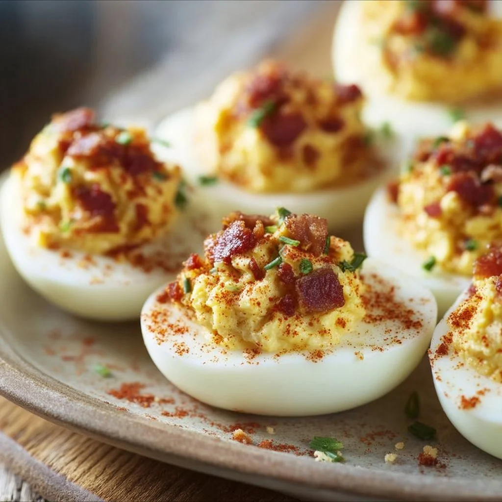Bacon Deviled Eggs