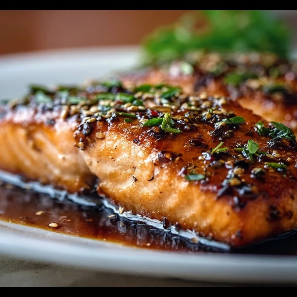 Balsamic Glazed Salmon