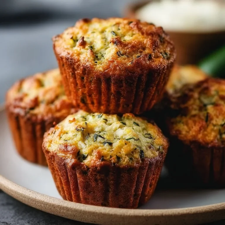 Delicious healthy zucchini muffins freshly baked and ready to enjoy