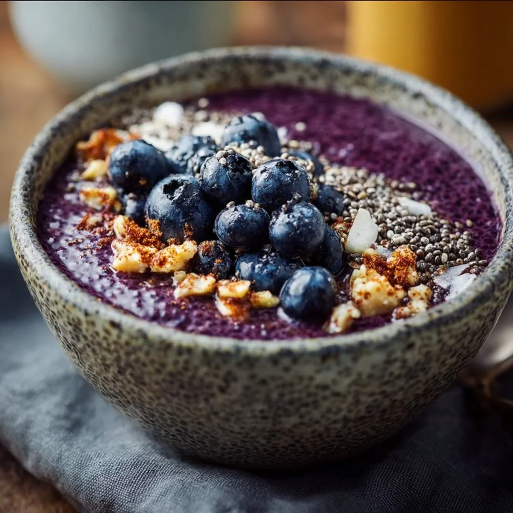 Blueberry Chia Pudding Bowl