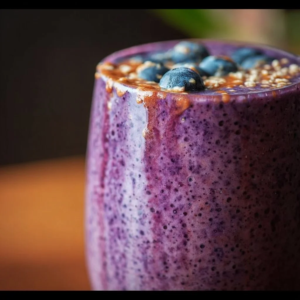 Blueberry Date Smoothie