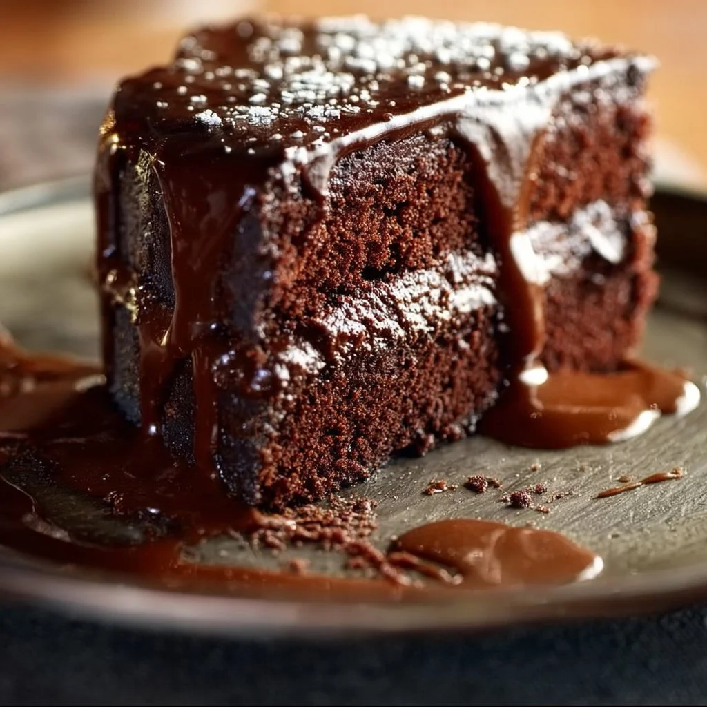 Brick Street Chocolate Cake