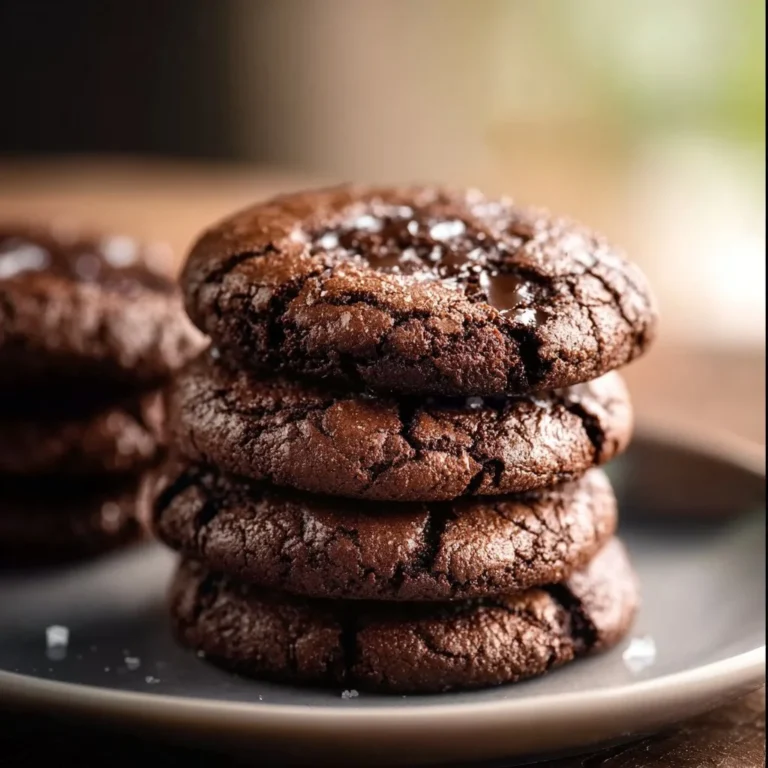 Delicious homemade brownie cookies on a cooling rack with chocolate chips
