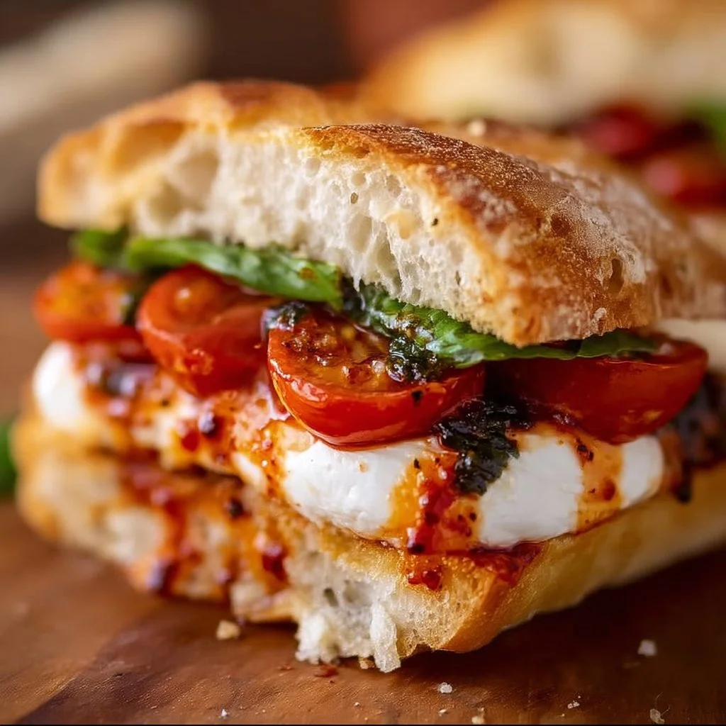 Burrata Caprese Sandwich