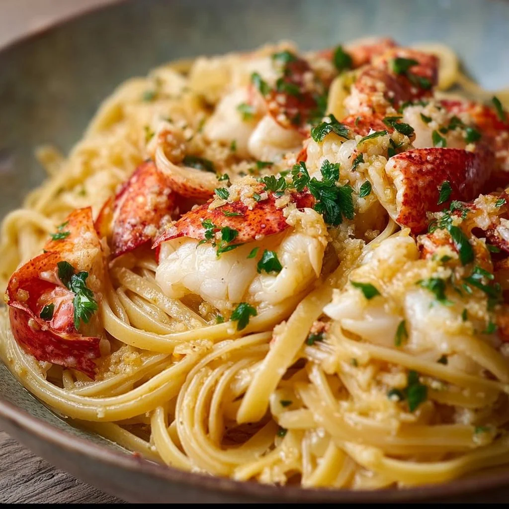 Buttered Lobster Pasta