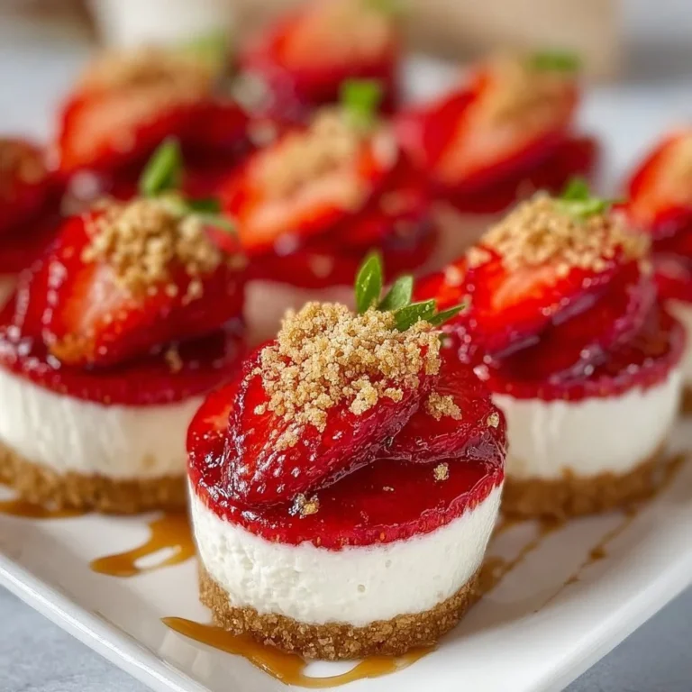 Cheesecake Deviled Strawberries topped with creamy filling and fresh fruit.