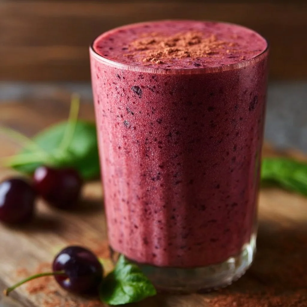 Cherry Spinach Smoothie
