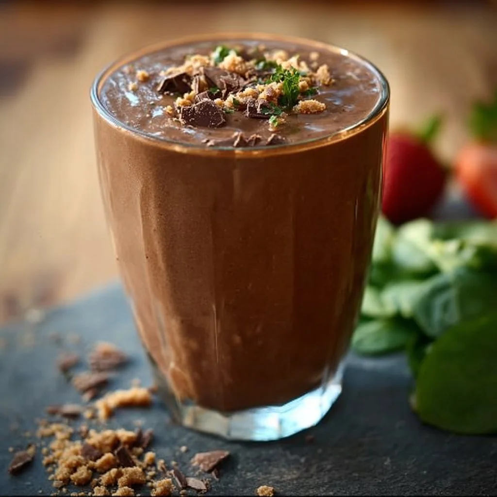 Chocolate Spinach Smoothie