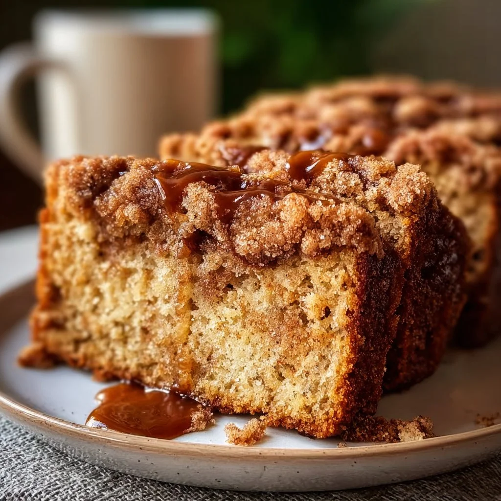 Cinnamon Crumb Banana Bread