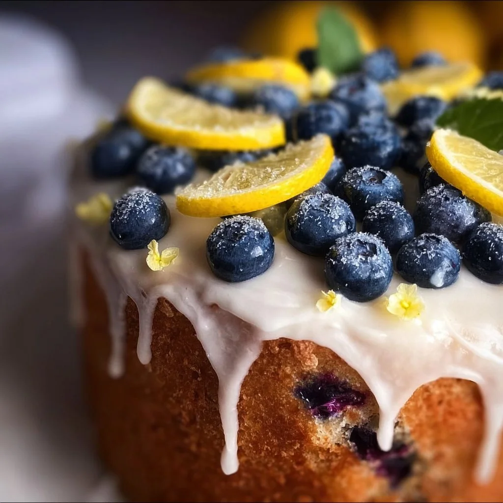 Citrus Blueberry Cake