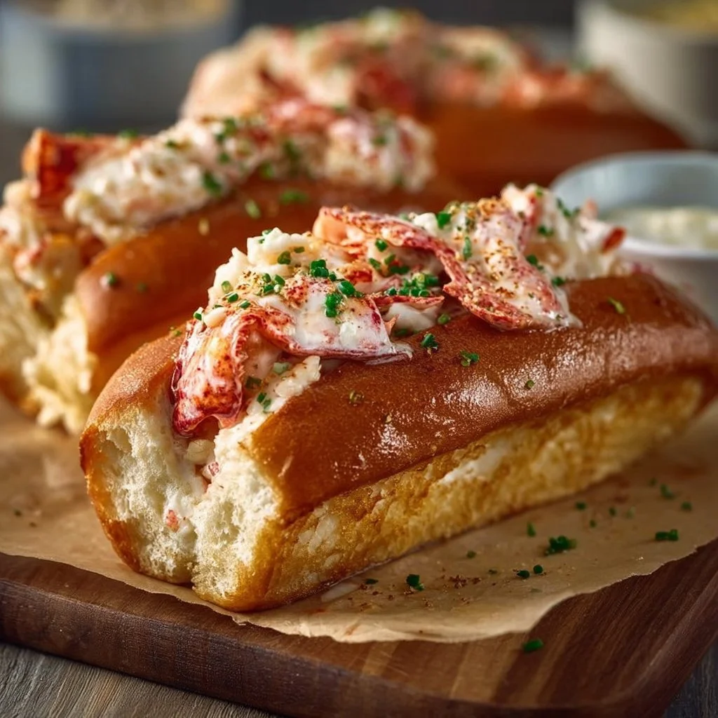 Classic Lobster Rolls with Butter