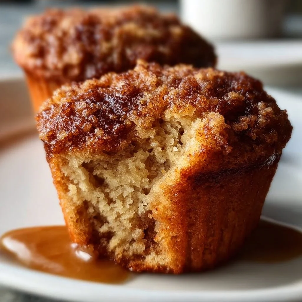 Coffee Cake Banana Bread Muffins