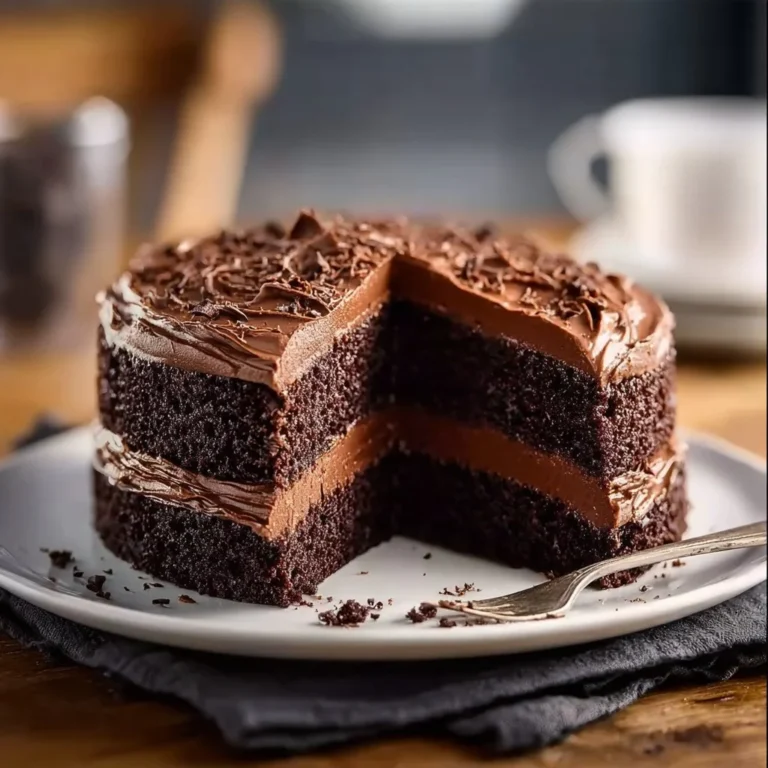 Delicious Costco chocolate cake, perfect for any celebration.