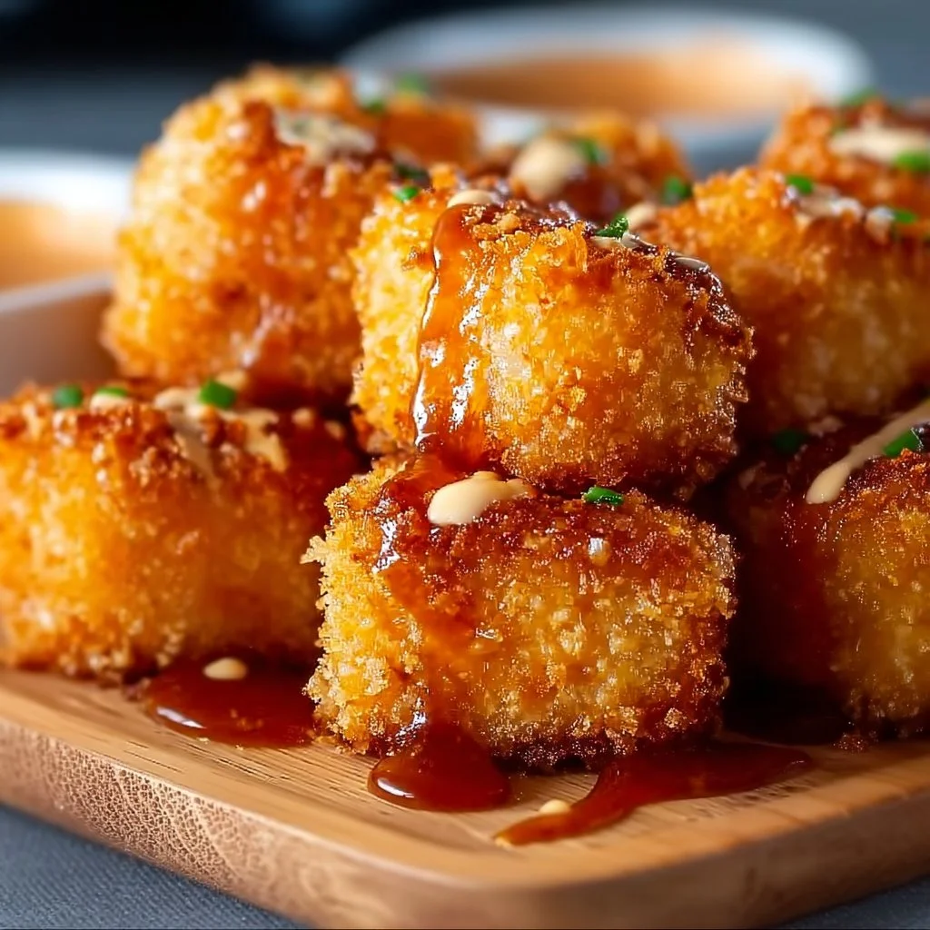 Crispy Bang Bang Salmon Bites