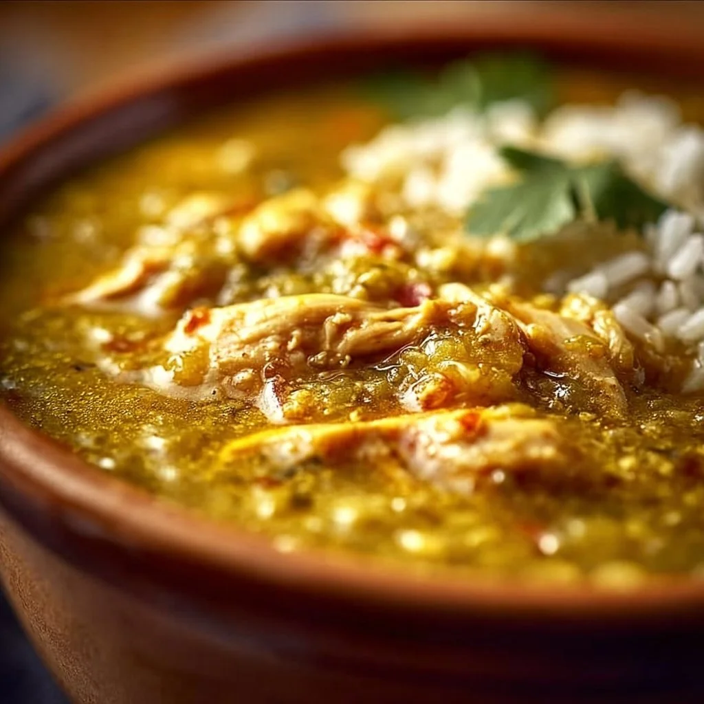 Crockpot Chicken Green Chili