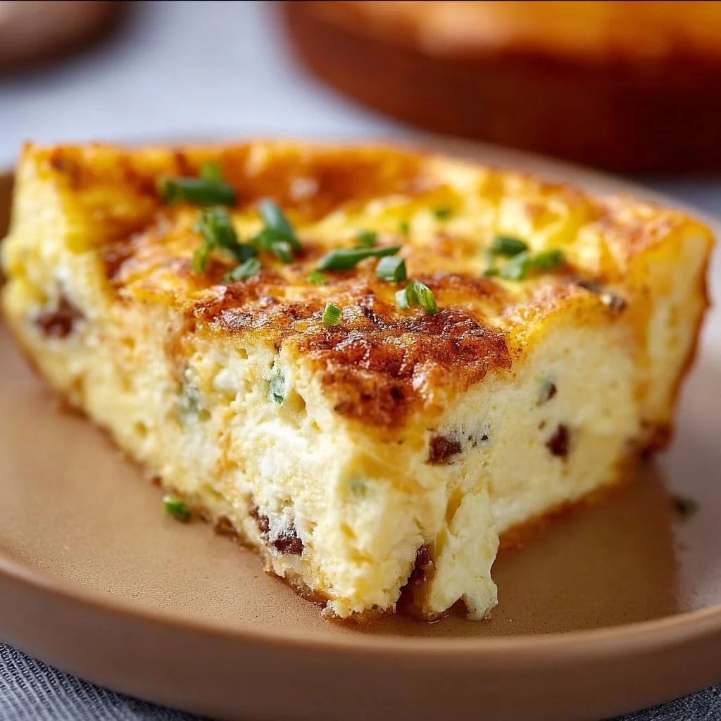 Crustless Ricotta Quiche